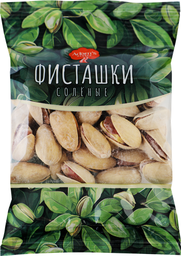 Фисташки ЭДЕН ГАРДЕН Акбари, жареные соленые калибр 22/24, 50г, картинка