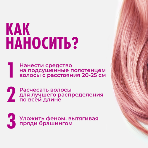 Спрей выпрямляющий для укладки ONE4ME Утюжок термозащитный, для укладки, 200мл, картинка