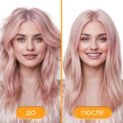 Спрей выпрямляющий для укладки ONE4ME Утюжок термозащитный, для укладки, 200мл, крупный план