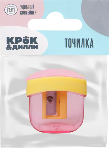 Точилка КРОК&ДИЛЛИ с контейнером, Арт. L522101, детальное фото