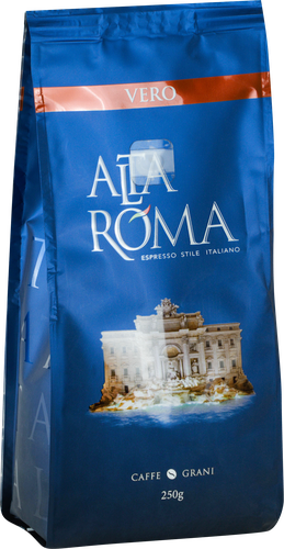 Кофе зерновой ALTA ROMA Vero арабика, робуста, 250г, фотография