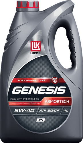 Масло моторное ЛУКОЙЛ Genesis Armortech CN 5W-40, Арт. 3473441, 4л, детальное фото