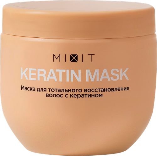 Маска для волос MIXIT Re:start Keratin Mask, 500мл, изображение
