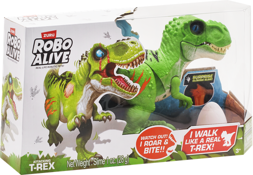Набор игровой ROBO ALIVE Zuru Динозавр со световыми и звуковыми эффектами, Арт. 7127, фото