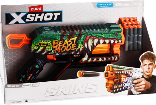 Бластер X-SHOT с мягкими снарядами, Арт. 36561, изображение