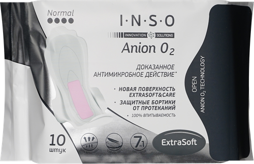 Прокладки INSO Normal, 10шт, вид