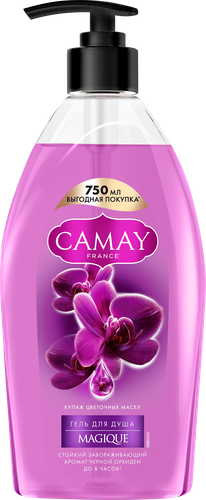 Гель для душа CAMAY Магическое заклинание, 750мл, крупный план