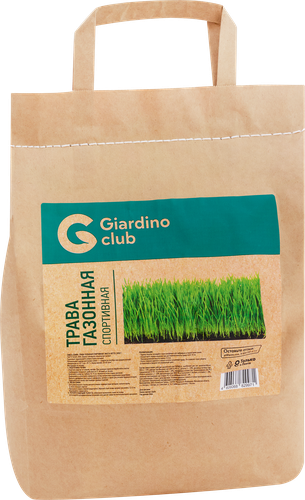 Трава газонная GIARDINO CLUB Спортивная, 2кг, фото