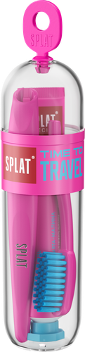Набор дорожный SPLAT Зубная паста Love, 25г и зубная щетка Travel Medium, вид