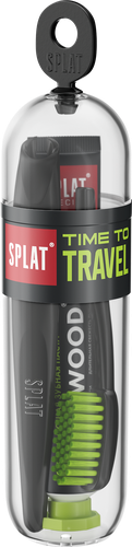 Набор дорожный SPLAT Зубная паста Blackwood, 25г и зубная щетка Travel Medium, картинка