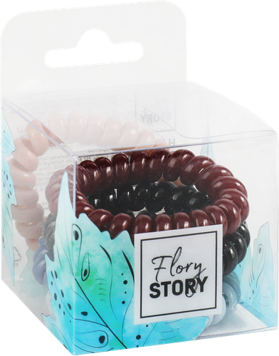 Набор резинок FLORY STORY в ассортименте, Арт. HJ-PT002, детальное фото