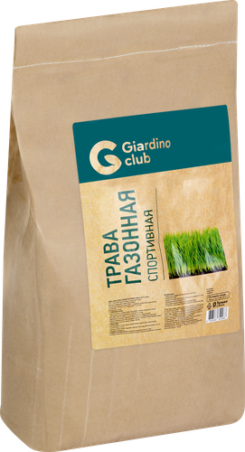 Трава газонная GIARDINO CLUB Спортивная, 6кг, крупный план
