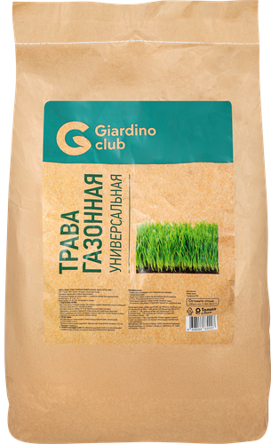 Трава газонная GIARDINO CLUB Универсальная, 6кг, детальное фото
