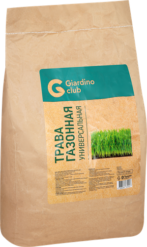 Трава газонная GIARDINO CLUB Универсальная, 6кг, детальное фото