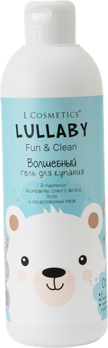 Гель для купания детский L'COSMETICS Lullaby Волшебный, с 3 лет, 350мл, картинка