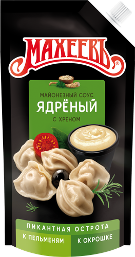 Соус майонезный МАХЕЕВЪ Ядреный 25%, 200г, картинка