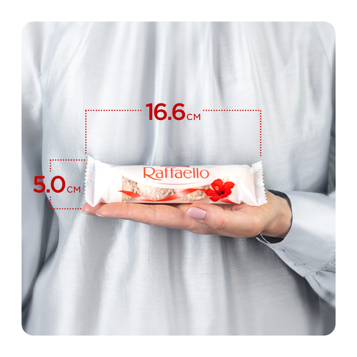 Конфеты RAFFAELLO с цельным миндальным орехом в кокосовой обсыпке, 40г, фотография