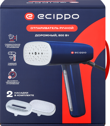 Отпариватель ручной ECIPPO Travel, 800Вт, Арт. T02, картинка