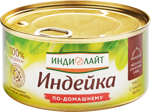Индейка в желе ИНДИЛАЙТ По-домашнему, 325г, фотография
