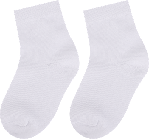 Носки детские INWIN высокая посадка, белые, Арт. НI7бел, 7пар, изображение