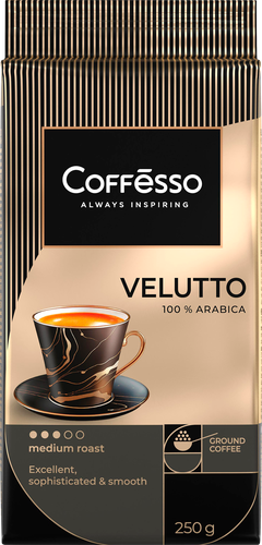 Кофе молотый COFFESSO Velutto, 250г, фото