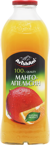Нектар ARTSHANI Манго-апельсиновый, 1л, фотография