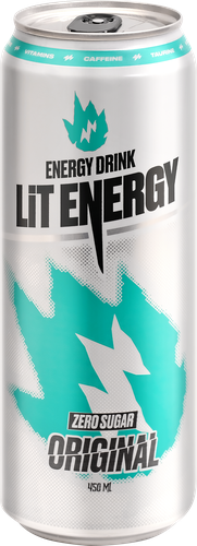 Напиток энергетический LIT ENERGY Original без сахара, 0.45л, картинка