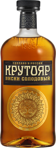 Виски КРУТОЯР Российский солодовый ординарный 40%, 0.7л, фотография