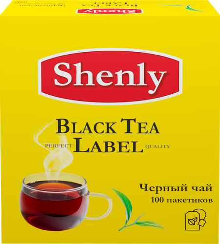 Чай черный SHENLY байховый, 100пак, изображение