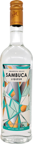 Ликер AMAREZZA DOLCE Sambuca 40%, крепкий, 0.5л, изображение