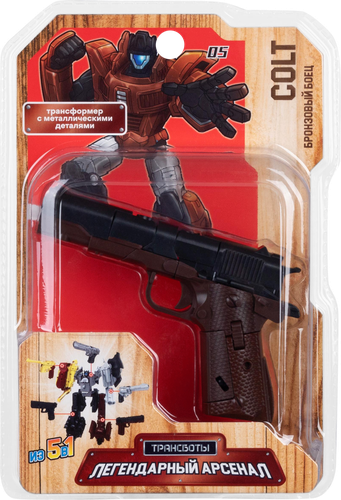 Игрушка 1TOY Трансботы Легендарный арсенал, в ассортименте 5 видов, Арт. Т25655, 5шт, вид