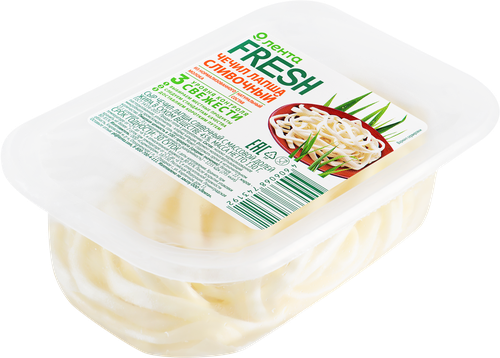 Сыр Чечил-лапша сливочный 45%, без змж, ЛЕНТА FRESH, 130г, крупный план