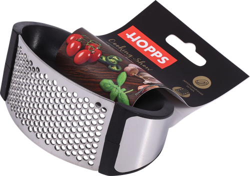 Пресс для чеснока HOPPS Cooking Show ручной, нержавеющая сталь, полипропилен, Арт. GPP-1, картинка