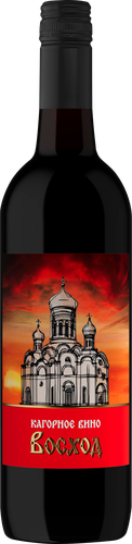 Вино ВОСХОД Кагорное ординарное красное сладкое, 0.7л