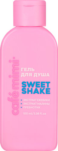 Гель для душа CAFE MIMI Sweet shake, 100мл, изображение