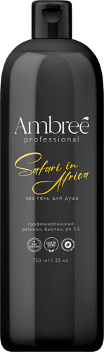 Гель для душа AMBREE Spa Safari in Africa, 750мл, картинка