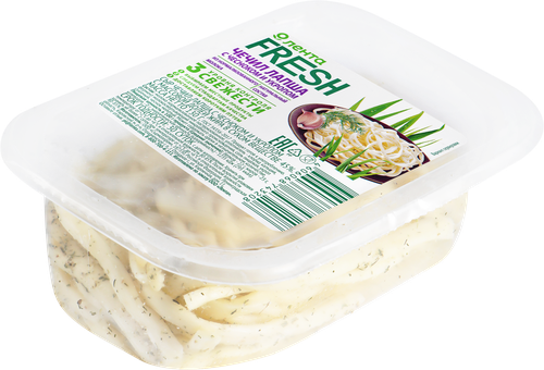 Сыр Чечил-лапша с чесноком и укропом 45%, без змж, ЛЕНТА FRESH, 130г, картинка