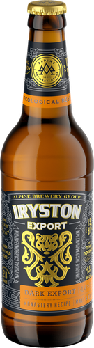 Пиво темное IRYSTON Дарк Экспорт фильтрованное пастеризованное 4,4%, 0.45л, картинка