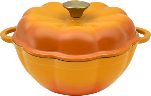 Кастрюля HOMECLUB Pumpkin, эмалированное покрытие, 2.8л, Арт. CPE-02, фото