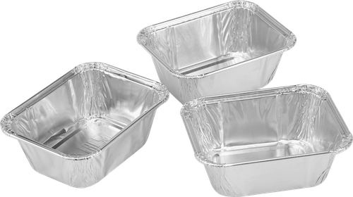 Контейнеры алюминиевые HOMECLUB R136 G, 250мл, 5шт, изображение