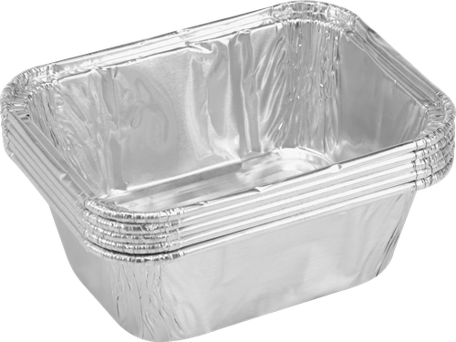 Контейнеры алюминиевые HOMECLUB R136 G, 250мл, 5шт, вид