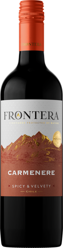 Вино FRONTERA Карменер сортовое ординарное красное полусухое, 0.75л, картинка
