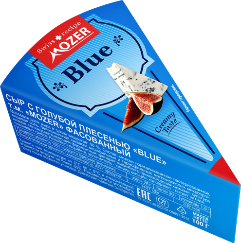 Сыр BLUDELICE с голубой плесенью 50%, без змж, 100г, изображение