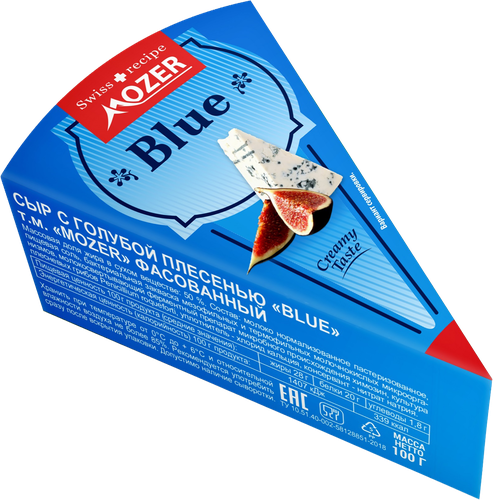Сыр BLUDELICE с голубой плесенью 50%, без змж, 100г, детальное фото