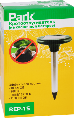 Кротоотпугиватель на солнечной батарее PARK REP-1S, Арт. 333401, фото