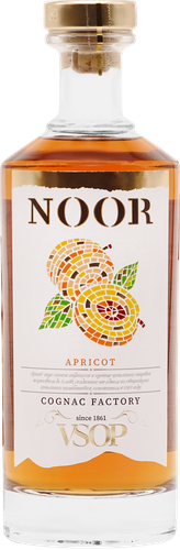Напиток виноградный крепкий NOOR Абрикос 35%, ароматизированный, 0.5л