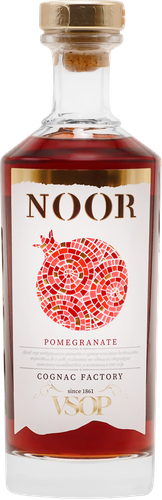 Напиток виноградный крепкий NOOR Гранат 35%, ароматизированный, 0.5л, фото