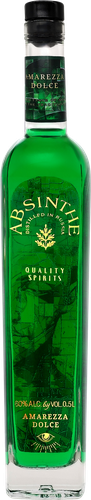Настойка горькая AMAREZZA DOLCE Absinthe 60%, 0.5L, фото