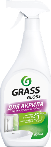 Средство чистящее для акриловых поверхностей GRASS Gloss, 600мл, изображение