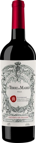 Вино TERRE DI MARIO Россо красное полусухое, 0.75л